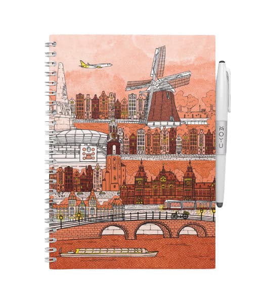 MOYU Erasable Notebook A5 - Amsterdam Edition